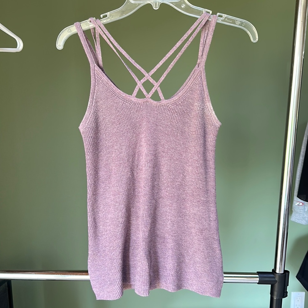 American Eagle outfitters purple tank top size S